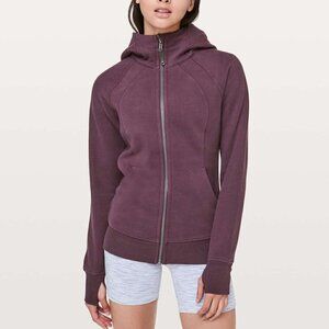 Lululemon Scuba Hoodie *Light Cotton Fleece - 6 Arctic Plum